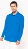 Kariban Herren Polo-Shirt Langarmshirt Poloshirt Langarm Produktbild-Vorschau 3