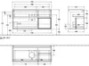 Villeroy & Boch FA71HFHG Waschbeckenunterschrank Finion FA7 Produktbild-Vorschau 2