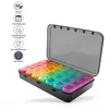 BigDean 2 Stück Tablettenbox 7 Tage luftdicht & Produktbild-Vorschau 4
