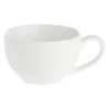 A white ceramic coffee cup with a handle, shown in profile against a white background. Anteprima dell’immagine prodotto
