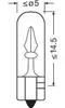 OSRAM ORIGINAL W2x4.6d 12 V/1,2 W (blister de 2) Voir les images du produit 4