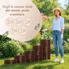Floranica 1 pezzo Recinzione in vimini 40 cm x 100 cm – Anteprima dell’immagine prodotto 2
