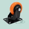 Relaxdays Zwenkwielen, set van 4, 50 mm, 400 kg Productafbeelding-voorbeeld 7