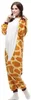 Pigiama intero a forma di giraffa, tipo kigurumi, tuta Anteprima dell’immagine prodotto 5