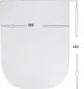Ramm Toilettensitz kompatibel mit Roca Gap (Space), WC Sitz Produktbild-Vorschau 3