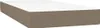 Boxspringbett mit Matratze & LED Taupe 200x200 cm Stoff Produktbild-Vorschau 6