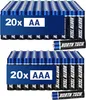 North Tech Ultra Alkaline Set | 20x AA + 20x AAA 1,5V | Produktbild-Vorschau 1