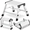 Drabina aluminiowa domowa stołek taboret podnóżek HIGHER Podgląd zdjęcia produktu 1