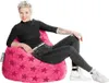 BeanBag Fluffy Stars L 70 x 90 cm,  Pink Produktbild-Vorschau 6