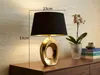tischleuchte Taba 16 x 23 x 33 cm E14 Keramik 40W gold Produktbild-Vorschau 3