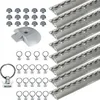 A collection of tie-down tracks and accessories for securing cargo. Produktbild-Vorschau