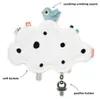 Done By Deer panno per coccole per bambini Happy clouds Blu Anteprima dell’immagine prodotto 3