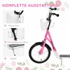 HOMCOM Kinderroller Tretroller mit Bremse Korb Produktbild-Vorschau 6