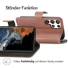 imoshion  Klapphülle Samsung Galaxy S23 Ultra - Braun Produktbild-Vorschau 3