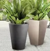 Blumenkübel Capri High Rund Anthrazit d:40cm h:70cm Produktbild-Vorschau 3