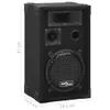vidaXL Diffusori professionali hi-fi/stage passivi 2 pezzi Anteprima dell’immagine prodotto 7