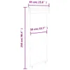 Balkon-Seitenmarkise 65x250 cm Schwarz Produktbild-Vorschau 10