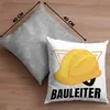 Trendation - Bauleiter Geschenk Bauarbeiter Deko-Kissen mit Produktbild-Vorschau 4