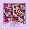 Djeco Schmuck basteln: Wooden beads, buterflies Produktbild-Vorschau 2