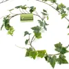 artplants.de Künstliche Efeu Girlande real Touch, weiß - Produktbild-Vorschau 3