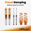 4 sztuki Coilovers do VW Golf MK4 1J1 New Beetle Seat Leon Podgląd zdjęcia produktu 8