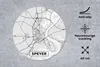 MuchoWow® Mauspad Mousepad Speyer - Stadtplan - Deutschland Produktbild-Vorschau 2