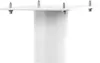 A white speaker stand is shown against a white background. Náhled obrázku produktu