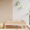 Gartenhocker 120x80 cm Massivholz Kiefer Produktbild-Vorschau 2