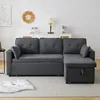 MODFU Schlafsofa Tagesbett mit Schlaffunktion,L-förmiges Produktbild-Vorschau 2