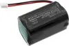 A black battery pack with a white connector and red and black wires attached, set against a white background. Anteprima dell’immagine prodotto