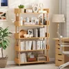 Étagère d'angle COSTWAY à 4 niveaux, bibliothèque Voir les images du produit 2