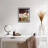 Gerahmtes Poster - Schwarzer Rahmen - Frau Modell - 40x50 Produktbild-Vorschau 6