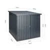 Arth 3 Fahrradschrank 3,2 m2 - 204x163x163cm Produktbild-Vorschau 2