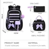 3-teiliges Schulranzen-Set Nylon Rucksack + Lunchbag, Produktbild-Vorschau 11