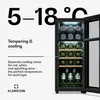Klarstein Bovella 18 Duo+ vinotéka, 2 zóny, 50l, 18 lahví Náhled obrázku produktu 4