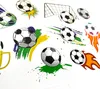 Oblique Unique 42 Temporäre Tattoos Kinder Fussball Tattoo Produktbild-Vorschau 4