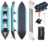 AQUADESIGN kajak aufblasbar | Inflatable 3 Personen Kayak Produktbild-Vorschau 1