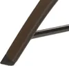 Relaxdays Barstuhl klappbar BASTIAN 2er Set Rattan Optik, Produktbild-Vorschau 8