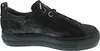 A side view of a black sneaker. Produktbild-Vorschau