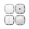 Kopp Paris HK05 bianco artico Interruttore universale Anteprima dell’immagine prodotto 3