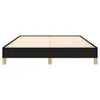 vidaXL Struttura letto senza materasso nero 140x200 cm Anteprima dell’immagine prodotto 4