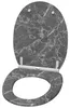 Sedile WC SANILO® con meccanismo Soft-Close Grigio marmo Anteprima dell’immagine prodotto 3