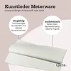 Kunstleder weiß restposten lagerverkauf ausverkauf Náhľad obrázku produktu