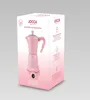 Jocca elektrische Espresso Kaffeemaschine in Rosa für bis Produktbild-Vorschau 6