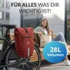 BRONEA® 2 in 1 Gepäckträgertasche für Fahrrad - XXL 28 Ltr Produktbild-Vorschau 3