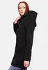 Marikoo Damen Trenchcoat Herbst Winter Jacke Kurz Mantel Produktbild-Vorschau 4