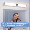 ZMH LED oświetlenie lustra 15W 60CM chrom wodoodporne IP44 Podgląd zdjęcia produktu 3