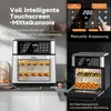 Heißluftfritteuse 12L Minibackofen Airfryer 12 Programmen Produktbild-Vorschau 3