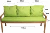 Cuscini per panchina da giardino Verde chiaro| Seduta Anteprima dell’immagine prodotto 3
