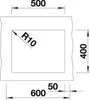 Spüle Blanco SUBLINE 500-U 530 x 460 mm cafe 523441 Produktbild-Vorschau 7